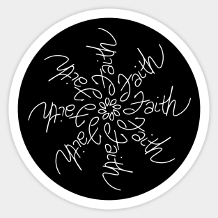 FAITH Sticker